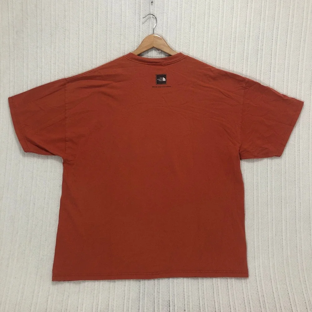 The North Face Mens XL Graphic T-Shirt Burnt Orange Berkeley Cal Est 1968 Tee
